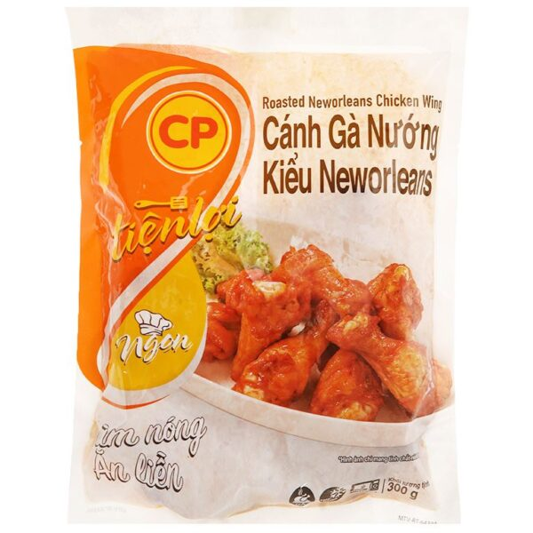 Cánh gà nướng vị neworleans C.P gói 300g