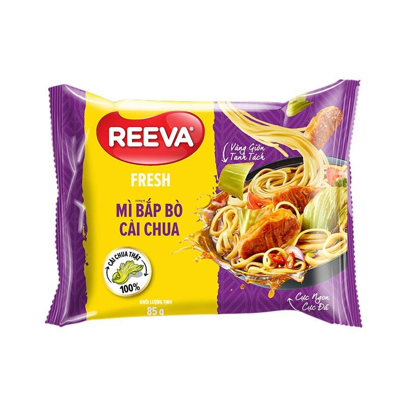 Mì Reeva bắp bò cải chua 85g