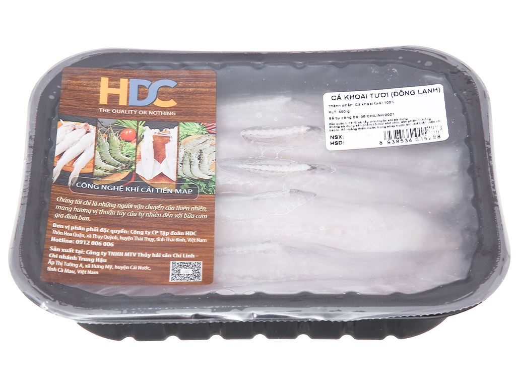 Cá khoai đông lạnh HDC khay 400g